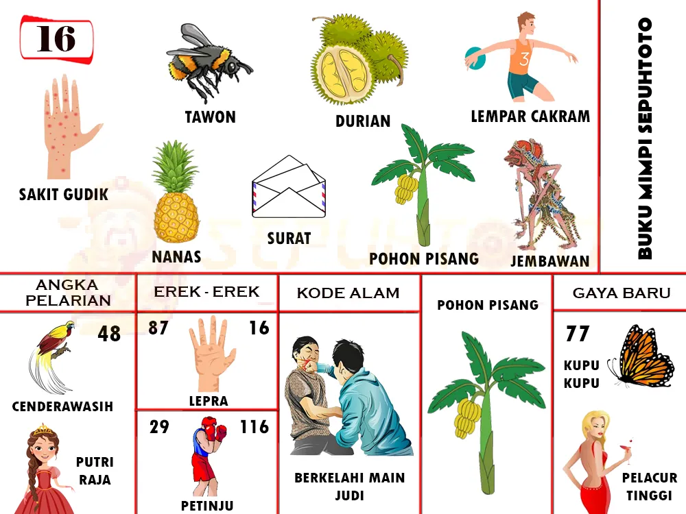buku mimpi erek erek togel 16